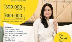 GTE Makassar Gelar Promo Januari ” Pay Now Stay Later” Mulai Rp399 Ribu