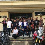 ASMO Sulsel Ajak United Tractors Sosialisasi Berkendara dengan Aman Bersama Honda