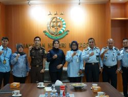 Kunjungi Kajari Makassar, Kadiv Administrasi bersama Kadiv Pemasyarakatan Bahas Aset Negara yang Bersengketa Hukum