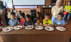 Tingkatkan Kreatifitas Anak sejak Dini, Hotel Santika Gelar Lomba Kreasi Donat
