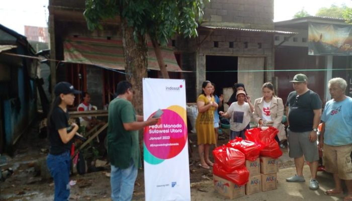 Komitmen Selalu Bersama Masyarakat, IOH Salurkan Bantuan Kepada Masyarakat Korban Banjir dan Longsor di Manado