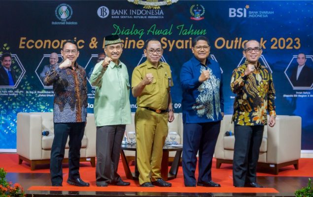 Bersama Ikatan Saudagar Muslim Indonesia, BI Gelar Dialog Awal Tahun Economic & Business Syariah Outlook 2023