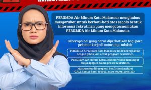 Marak Penipuan Penerimaan Pegawai Kontrak, Dirut PDAM Makassar Beri Ancaman Tegas!