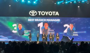 Selamat, Kepala Cabang Toyota Palu Berhasil Mengharumkan Kalla Toyota dengan Menyisihkan 10 Nominasi 