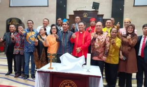 Ketua DPRD Makassar Hadiri Peresmian Gereja Pouk Jemaat Kanaan