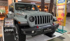 Lebih Dekat Dengan Pelanggan, Jeep Rubicon Dual Top 4 Door Hadir di Pameran Otomotif Mari