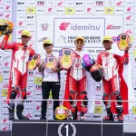 Naik Podium, Pembalap Honda Berhasil Boyong Juara