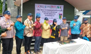 Serikat Pekerja Toyota Astra Motor dan Kalla Toyota Gelar CSR. Peresmian Sumur Bor di Kota Palu Sulteng