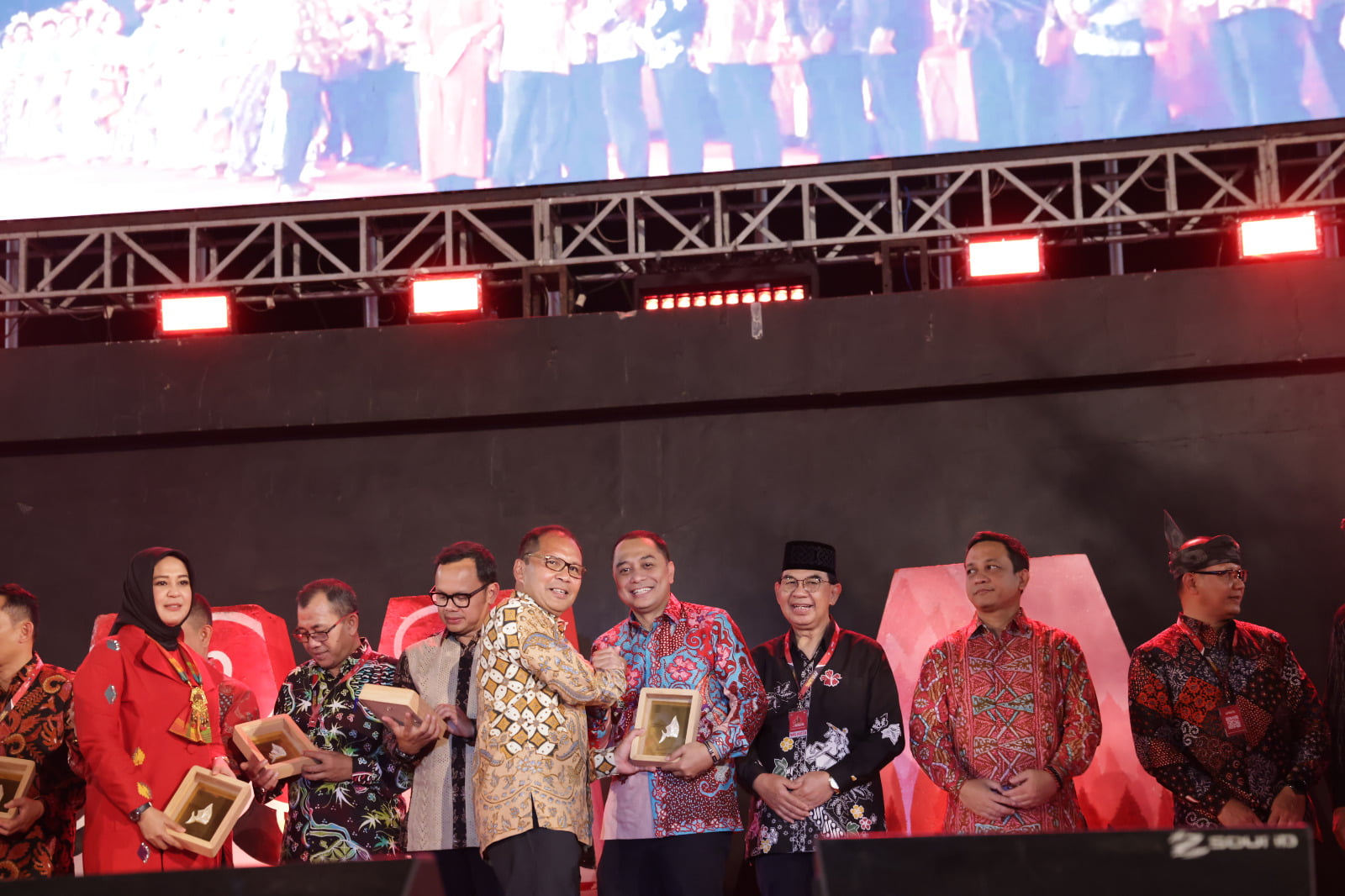 Bima Arya dan walikota Makassar Moh. Ramdhan Pomanto