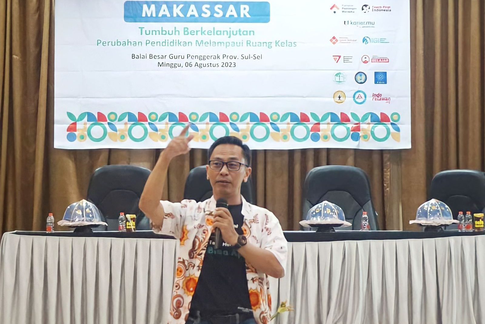 Sekertaris Dinas Pendidikan Kota Makassar Buka Temu Pendidik Nusantara