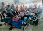 Gandeng PMI kota Makassar, GMTD Gelar Aksi Donor Darah. 159 Kantong Darah Berhasil Terkumpul