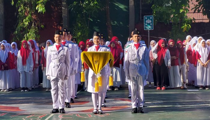 Upacara HUT ke-78 RI di Sekolah Islam Athirah Digelar dari Tiga Wilayah