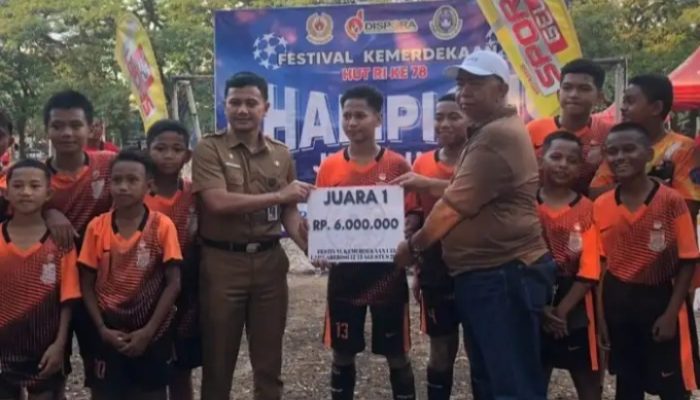 Dispora Makassar Resmi Tutup Festival Kemerdekaan U-13