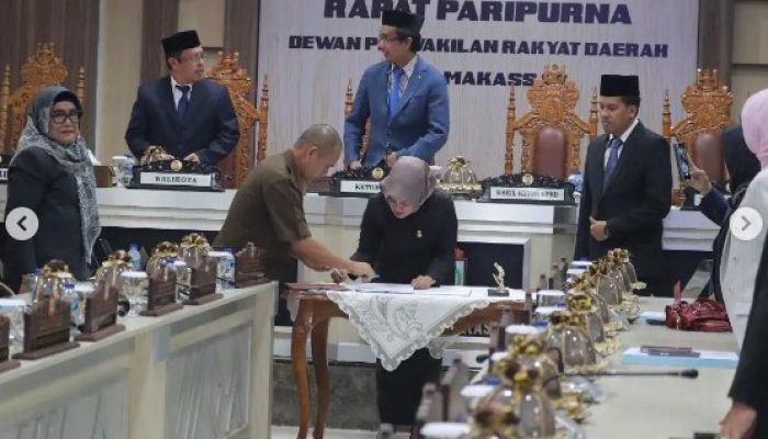 DPRD Kota Makassar Gelar Rapat Paripurna dengan Agenda Usulan Pemberhentian Wakil Wali Kota Makassar