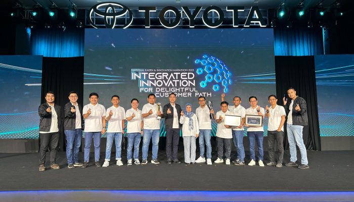 Predikat Excellence Kaizen Award Berhasil diraih Oleh Kalla Toyota di Ajang NKIM 2023