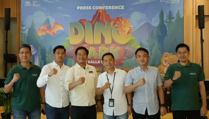 Yang Ditunggu Public Display Kalla Toyota, Kali Ini Temanya Dino Park