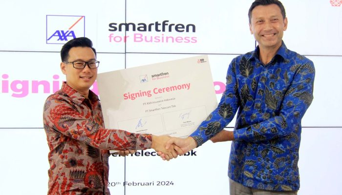 Kolaborasi Smartfren for Business dan AXA Insurance Dukung Pertumbuhan UKM Indonesia