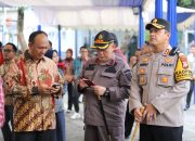 Kapolres Gowa Hadiri Peresmian Fasad dan Gedung UPT Balai/Loka Monitoring Spektrum Frekuensi Radio Kominfo.