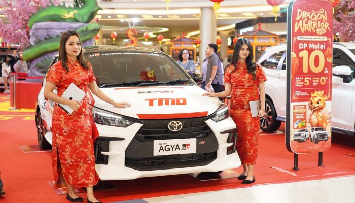 Kalla Toyota Gelar Public Display Dragon Warrior, Promo DP Mulai 10 Jutaan Rupiah