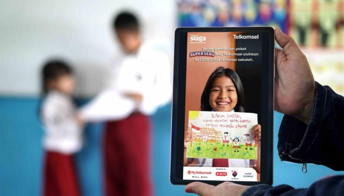 Telkomsel Sisihkan Rp1.000 dari Tiap Pembelian Paket Super Seru untuk Renovasi Sekolah Dasar di Seluruh Indonesia