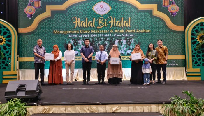 Claro Makassar adakan Halalbihalal bersama Direksi dan Seluruh Staff
