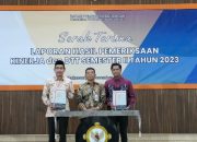 Ketua DPRD Bersama PJ Sekda Makassar Terima LHPK dari BPK RI Sulsel Untuk Semester II Tahun 2023