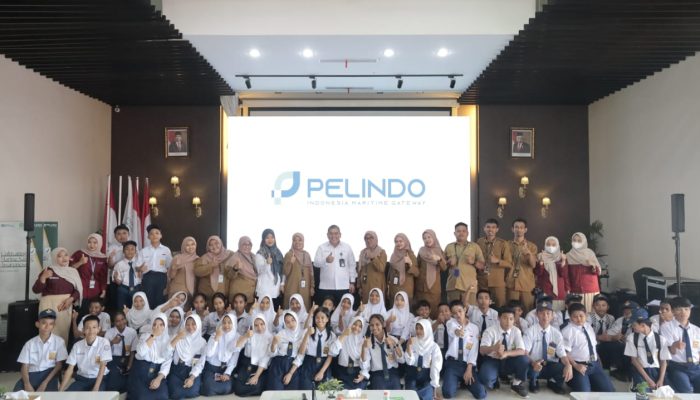 Pelindo Regional 4 Makassar Perkenalkan Kepelabuhanan ke Siswa/i SMP Laniang Makassar