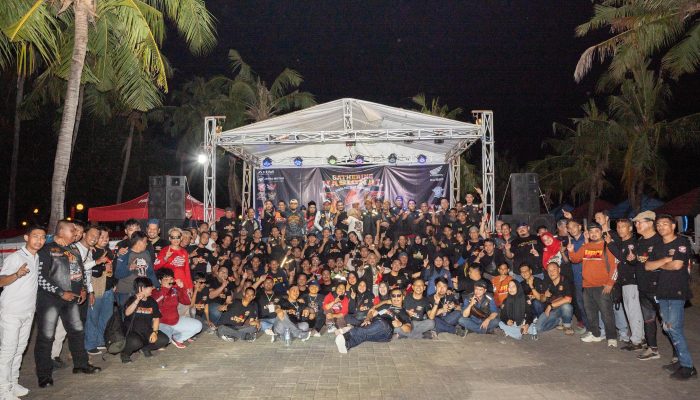 Gathering Nasional Honda PCX Club Indonesia Berlangsung Meriah di Makassar