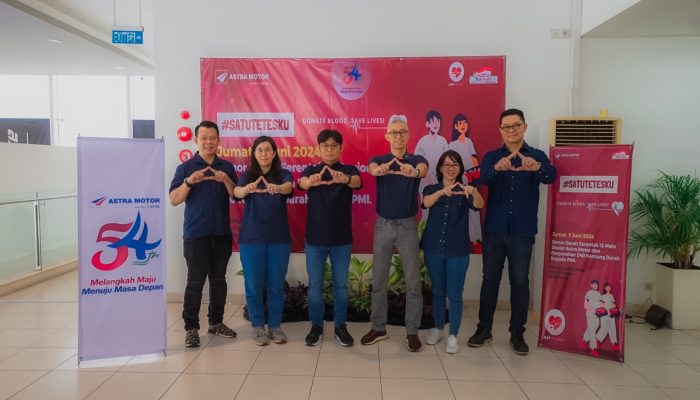 Buka Rangkaian HUT ke-54 Tahun Astra Motor, Astra Motor Sulawesi Selatan Gelar Donor Darah