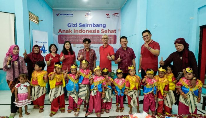 Astra Motor Lakukan Pembinaan Posyandu untuk Anak Indonesia Sehat