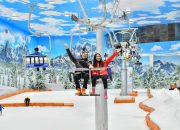 Rayakan HUT RI Ke-79 di Children Festival Trans Snow World Makassar