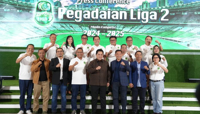 Pegadaian Dukung Kemajuan Sepak Bola Melalui Perhelatan Liga 2