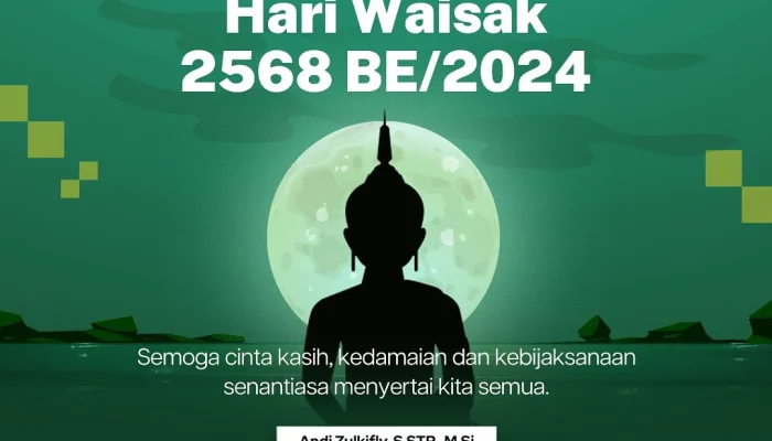 Kepala Bappeda Makassar Sampaikan Ucapan Selamat Hari Raya Waisak 2024