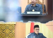 KETUA DPRD RUDIANTO LALLO PIMPIN RAPAT PARIPURNA