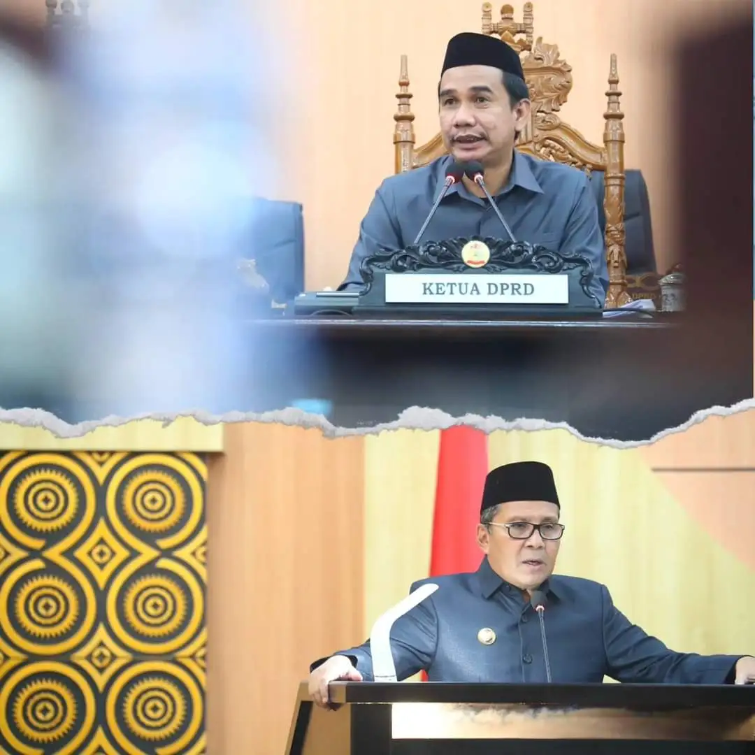 KETUA DPRD RUDIANTO LALLO PIMPIN RAPAT PARIPURNA