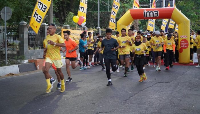 Dekatkan Diri kepada Masyarakat, IM3 Fun Run Hadirkan Aktivitas Sehat, Seru, dan Penuh Semangat