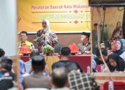 Ketua TP PKK Kota Makassar Dorong Peningkatan Kualitas Pendidikan, saat Giat Sosper Legislator DPRD Wahab Tahir