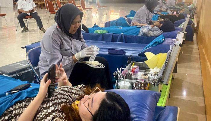 PT GMTD Adakan Aksi Donor Darah, Sudah Terkumpul 527 Kantong Darah dalam Setahun