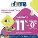 Nikmati Cashback Besar di Awal Tahun Ini Bersama Informa Latanete!